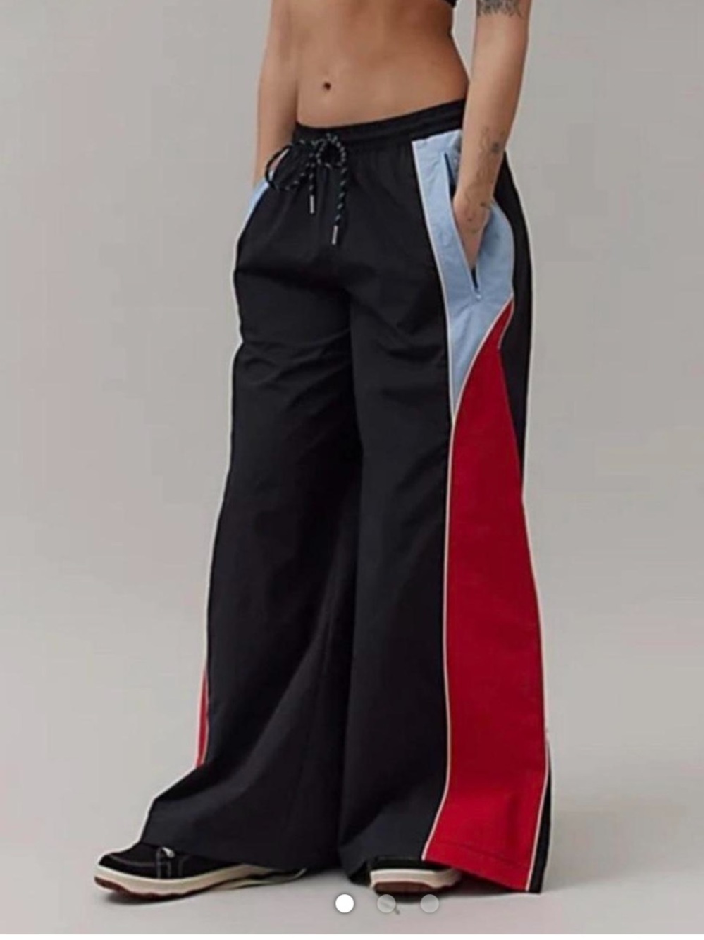 BDG wide leg track pants